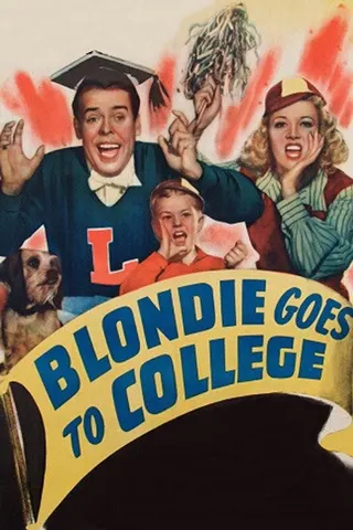Blondie Goes to College afişi