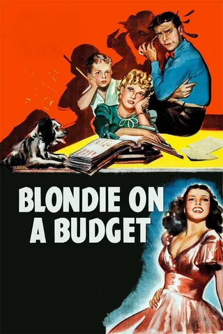 Görsel: TMDB Blondie on a Budget afişi