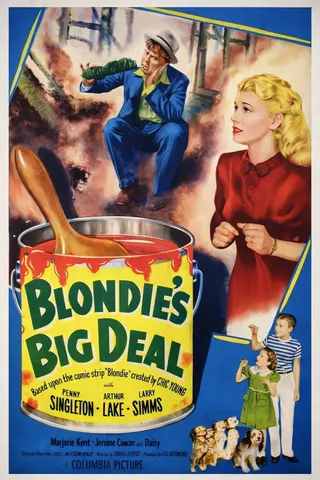 Blondie's Big Deal afişi