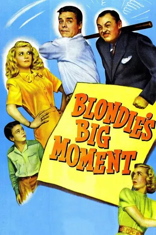Blondie's Big Moment afişi