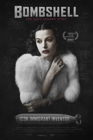 Görsel: TMDB Bombshell: The Hedy Lamarr Story afişi