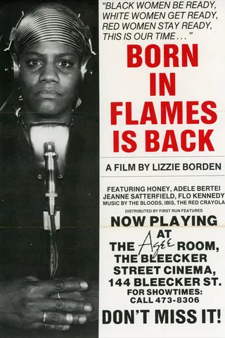 Görsel: TMDB Born in Flames afişi