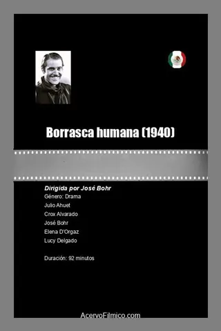 Görsel: TMDB Borrasca humana afişi