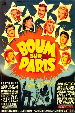 Görsel: TMDB Boum sur Paris afişi