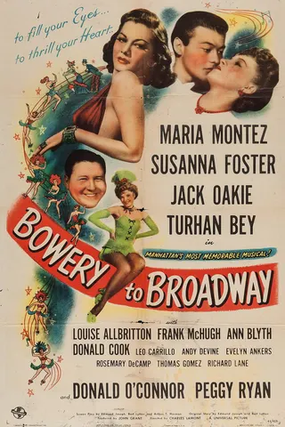 Görsel: TMDB Bowery to Broadway afişi