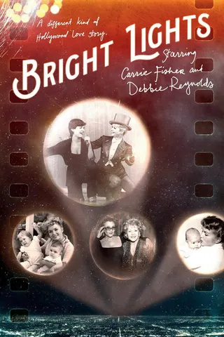 Görsel: TMDB Bright Lights: Starring Carrie Fisher and Debbie Reynolds afişi