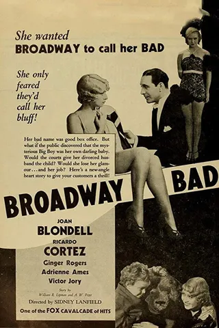 Broadway Bad afişi