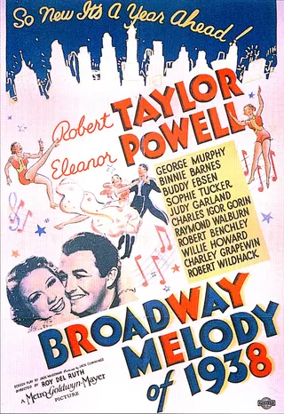 Görsel: MGM / Kamu malı Broadway Melody of 1938 afişi