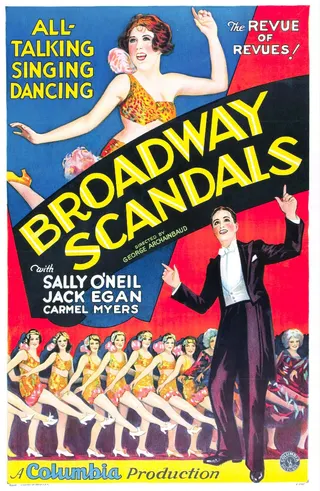 Broadway Scandals afişi