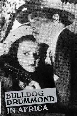 Bulldog Drummond in Africa afişi