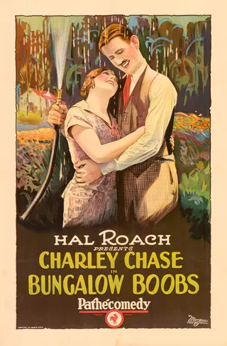 Görsel: Hal Roach Studios / Kamu malı Bungalow Boobs afişi