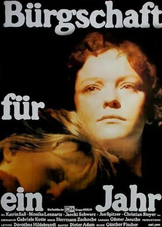 Bürgschaft für ein Jahr afişi