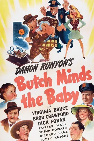 Görsel: TMDB Butch Minds the Baby afişi