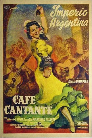Café Cantante afişi