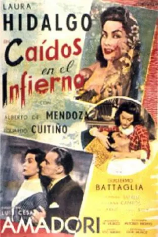 Caídos en el infierno afişi