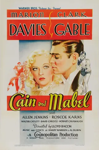 Cain and Mabel afişi