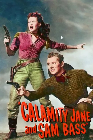 Calamity Jane and Sam Bass afişi
