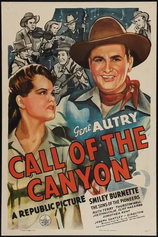 Call of the Canyon afişi