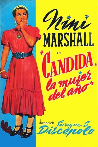 Cándida, la mujer del año afişi