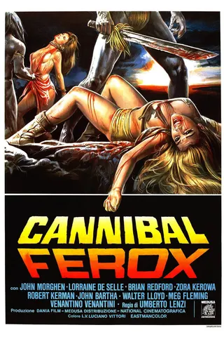 Görsel: TMDB Cannibal Ferox afişi