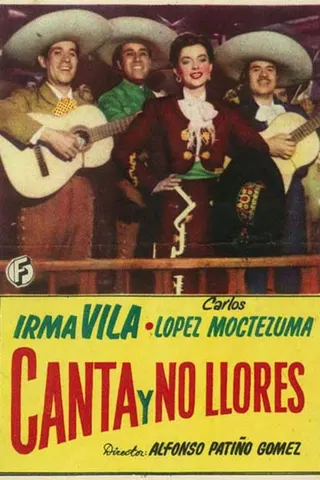 Canta y no llores... afişi