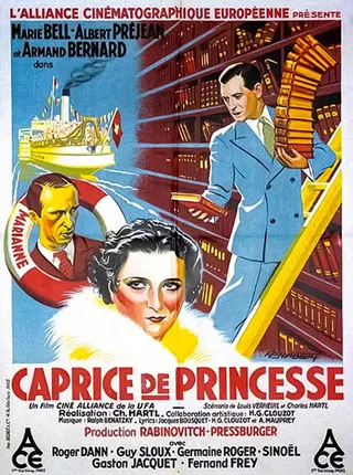 Görsel: TMDB Caprice de princesse afişi
