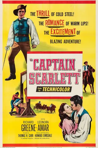 Captain Scarlett afişi