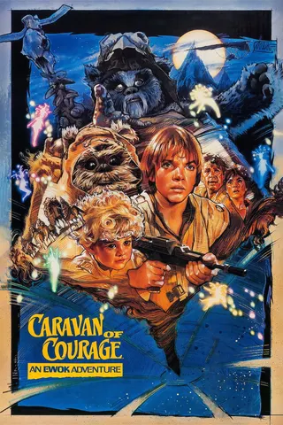 Görsel: TMDB Caravan of Courage: An Ewok Adventure afişi