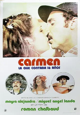 Carmen, la que contaba 16 años afişi