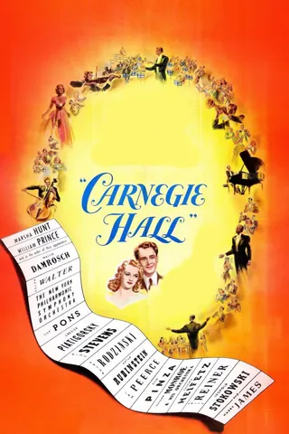 Carnegie Hall afişi