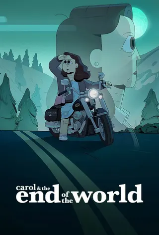 Görsel: TMDB Carol & the End of the World afişi