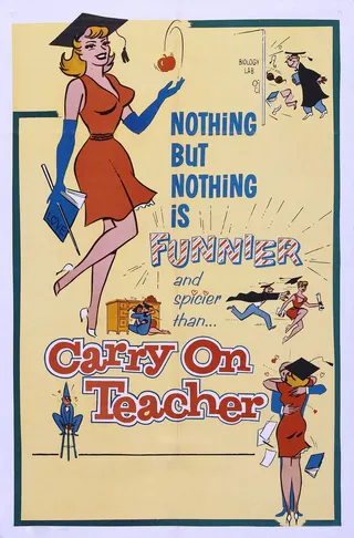 Carry On Teacher afişi