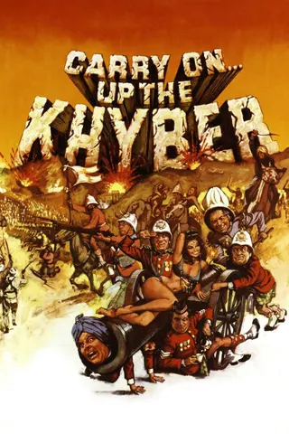 Görsel: TMDB Carry On... Up the Khyber afişi