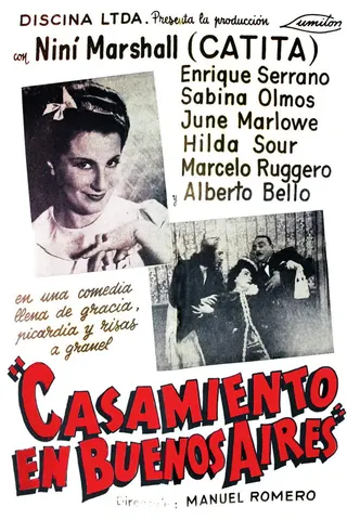 Görsel: TMDB Casamiento en Buenos Aires afişi