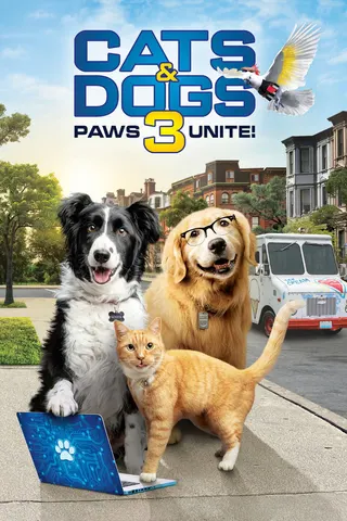 Görsel: TMDB Cats & Dogs 3: Paws Unite! afişi