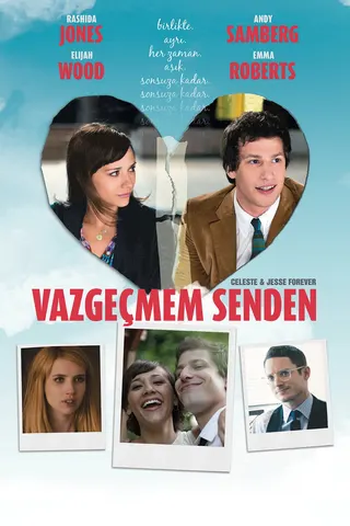 Görsel: TMDB Celeste and Jesse Forever afişi