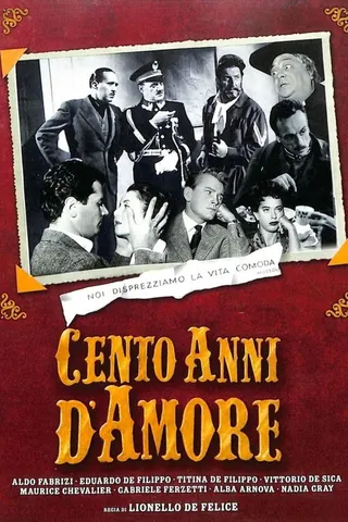 Cento anni d'amore afişi