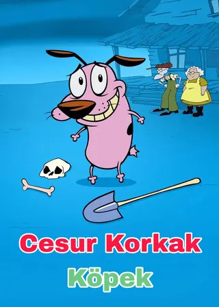 Cesur Korkak Köpek afişi