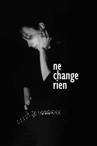 Görsel: TMDB Change Nothing afişi