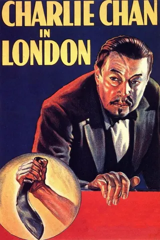 Charlie Chan in London afişi
