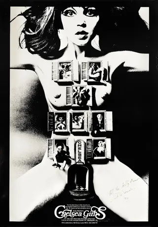 Görsel: Paul Morrissey / Andy Warhol / Kamu malı Chelsea Girls afişi