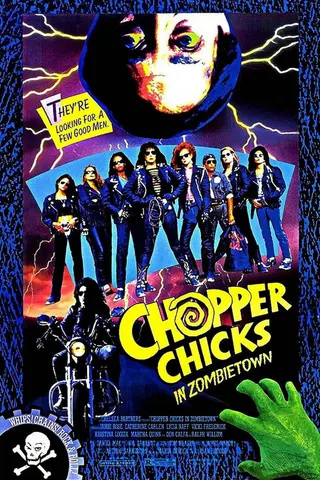 Görsel: TMDB Chopper Chicks in Zombietown afişi