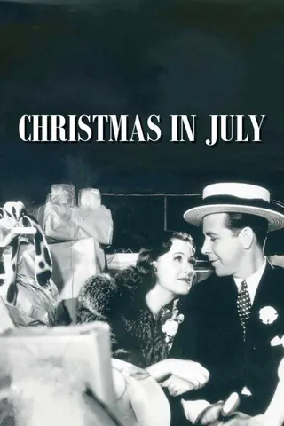 Christmas in July afişi