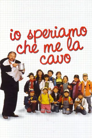 Görsel: TMDB Ciao, Professore! afişi