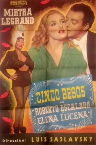 Cinco besos afişi