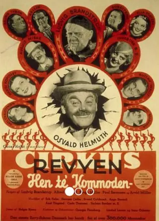 Cirkusrevyen 1936 afişi