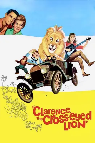 Görsel: TMDB Clarence, the Cross-Eyed Lion afişi