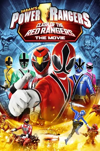 Clash of the Red Rangers: The Movie afişi