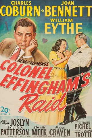 Colonel Effingham's Raid afişi