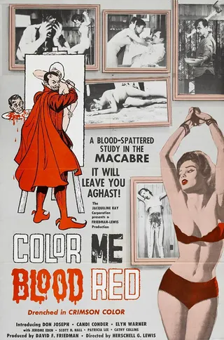 Color Me Blood Red afişi